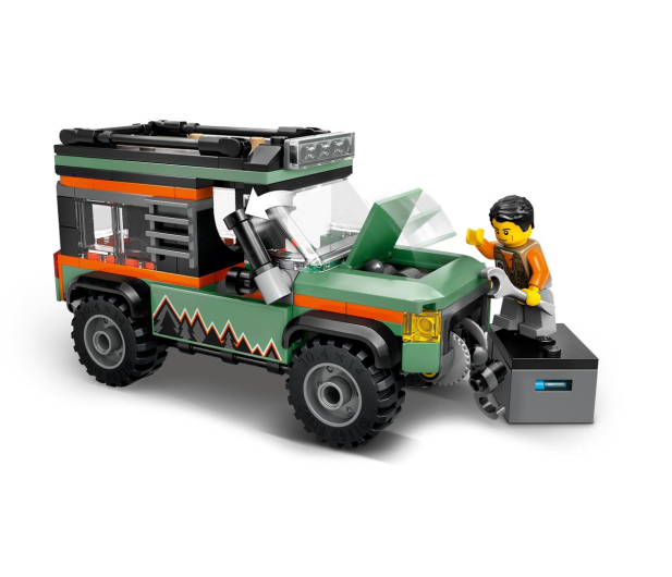 LEGO City 60447 Górska ciężarówka terenowa 4x4 - 1284111 - zdjęcie 6
